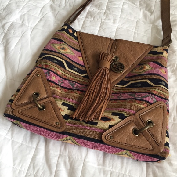 Jessica Simpson Handbags - Tribal Fringe Jessica Simpson Purse